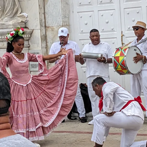 Traditional dance troupe