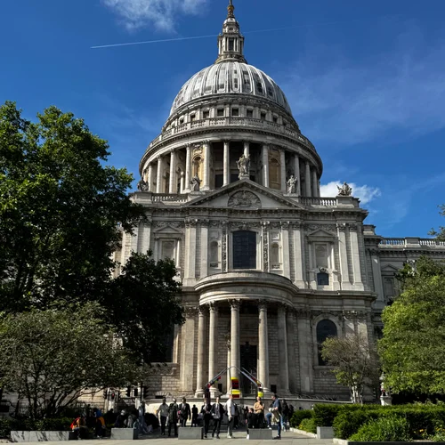 Outside St. Paul's