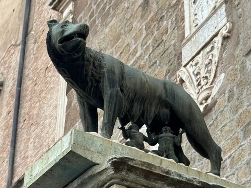 Wolf Statue