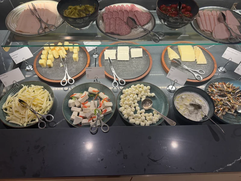 Breakfast at the Intercontinental Istanbul