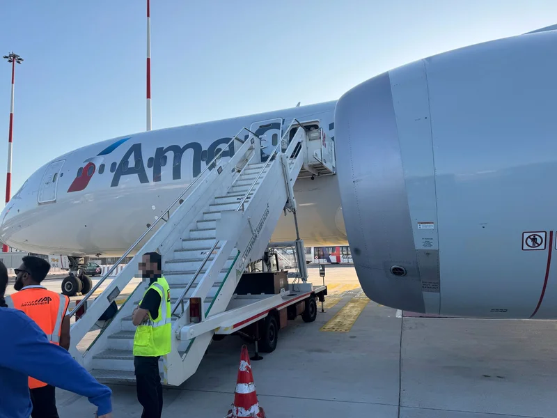 AA 236 JFK to FCO