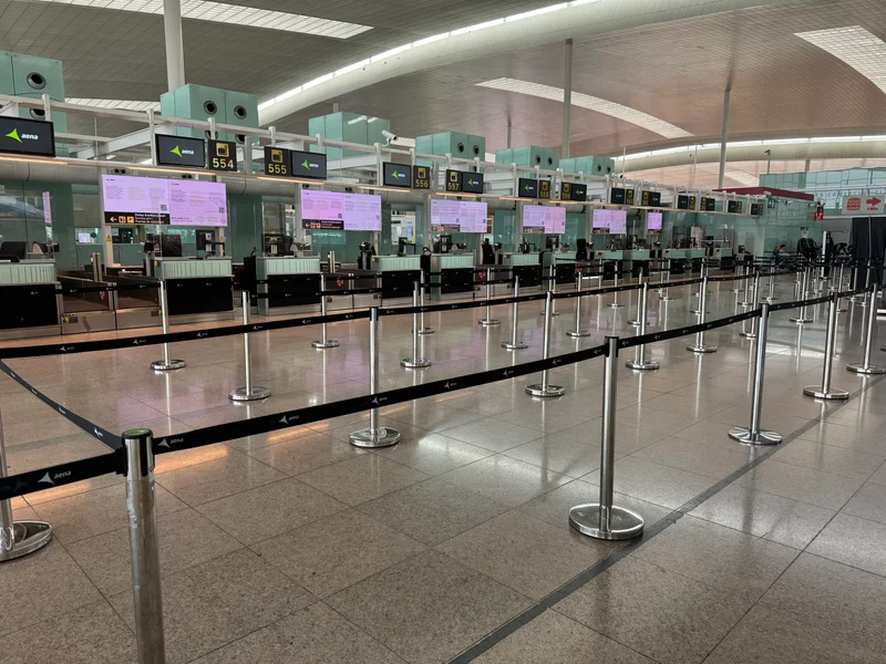 Leaving Barcelona