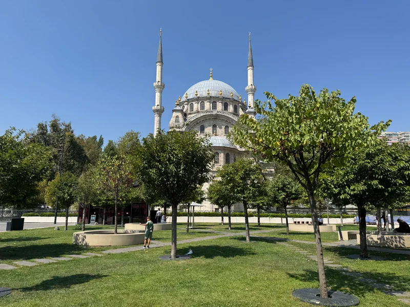 Nusretiye Mosque, located in the Beyoğlu district.