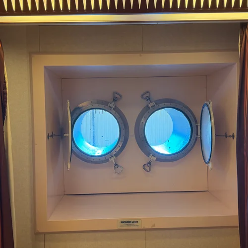 Portholes on Carnival Dream