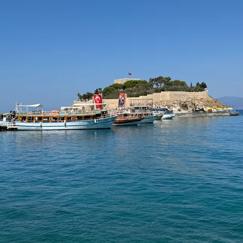 Fort with boats