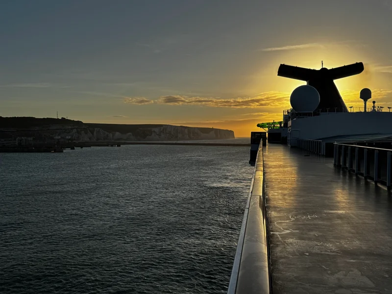 Sailing into Dover