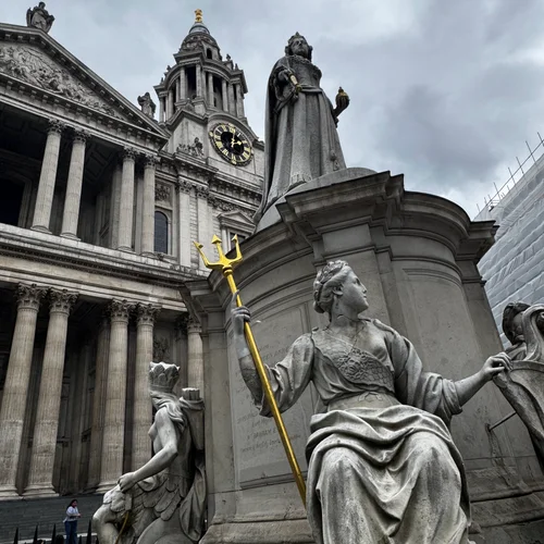 Outside St. Paul's